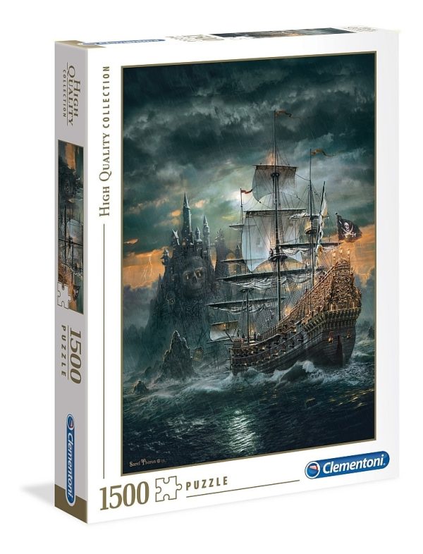 Puzzle 1500 Piezas Barco Pirata
